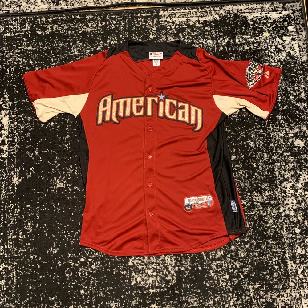 2011 MLB All-Star Game Jersey American League Majestic M